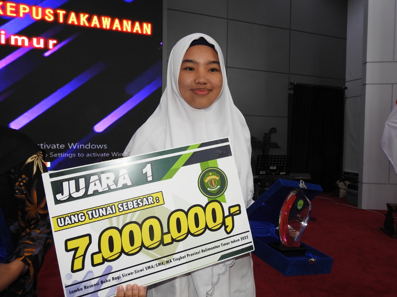 Pelajar MAN Asal Berau Juara Lomba Literasi Tingkat SMA Kaltim 2022